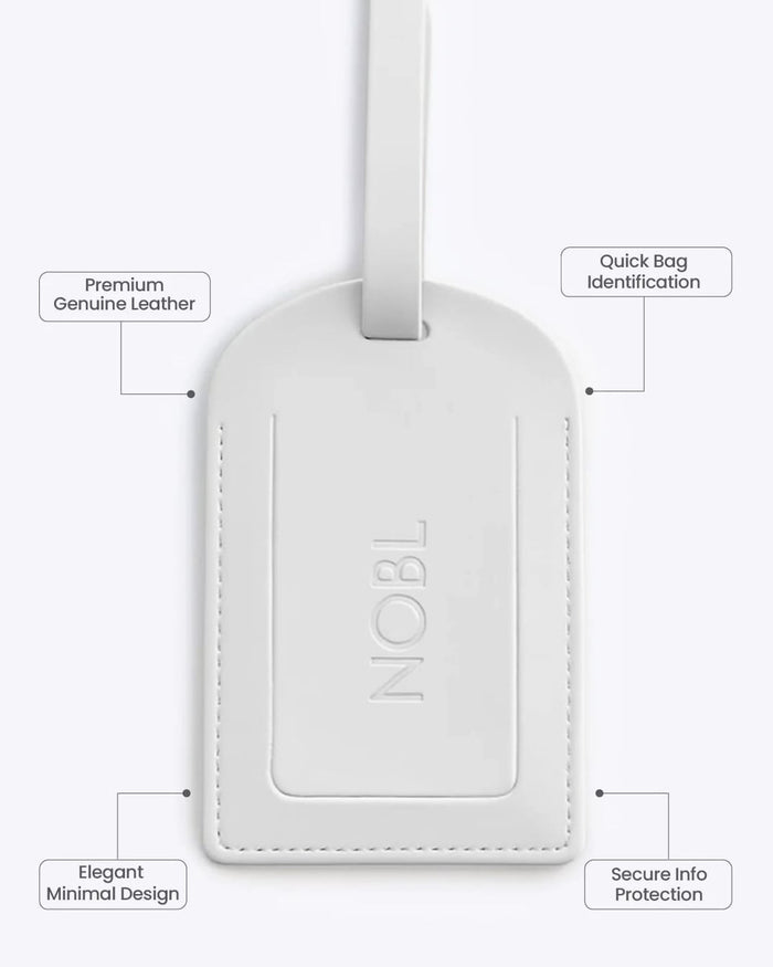 Leather Luggage Tag