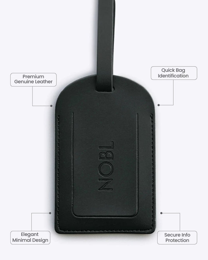 Leather Luggage Tag
