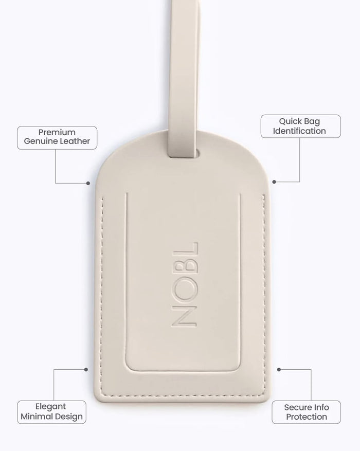 Leather Luggage Tag