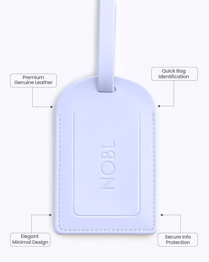 Leather Luggage Tag