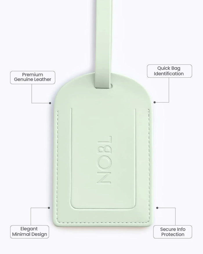 Leather Luggage Tag